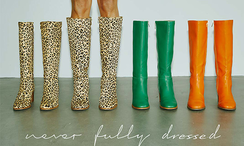 Never Fully Dressed debuts footwear range 